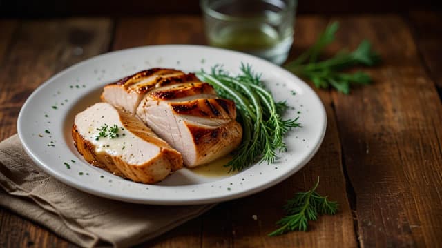 Przepis na filet z indyka w sosie serowym: Smakowite danie z koperkiem