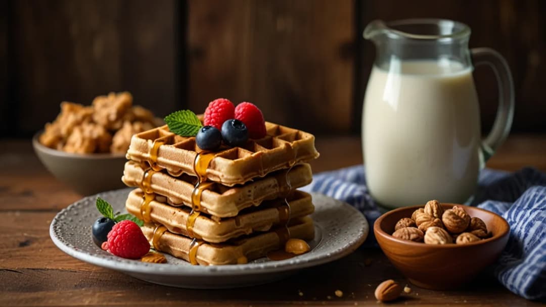 Przepis na gofry fit: Zdrowa wersja ulubionego deseru, idealna na śniadanie