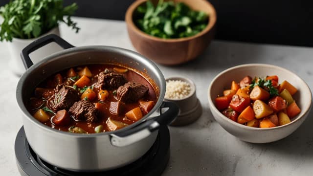 Jak przygotować gulasz wołowy w Thermomixie: Przepis na aromatyczny gulasz