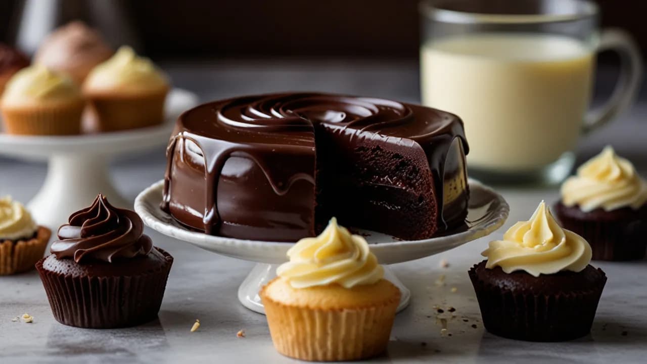 Przepis na ganache czekoladowy z masłem: Pyszny krem do ciast