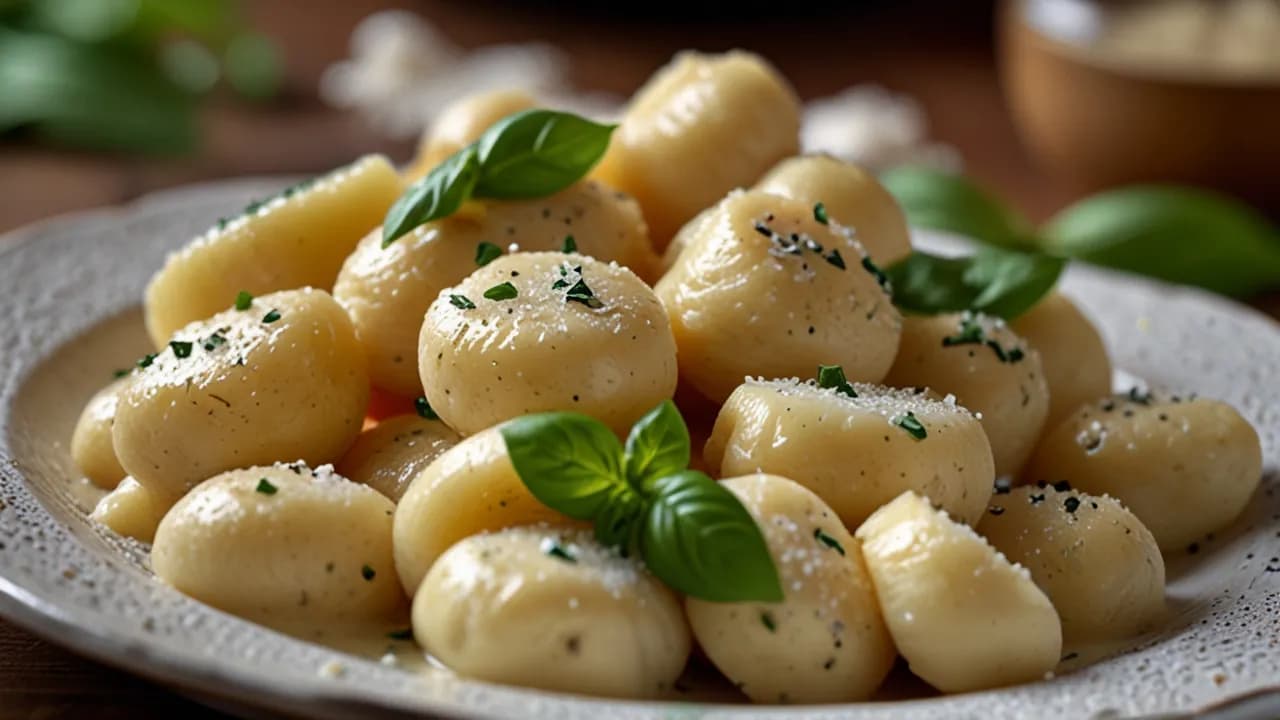 Gnocchi z sosem śmietanowym: Przepis na pyszne gnocchi z kremowym sosem
