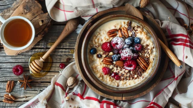 Odkryj przepis na pyszną pieczoną owsiankę na śniadanie!