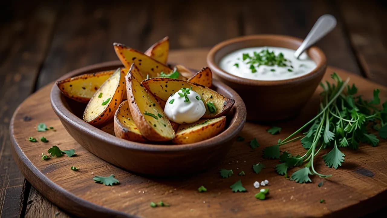 Fit pieczone ziemniaczki z ziołami: Zdrowa alternatywa na obiad dla każdego