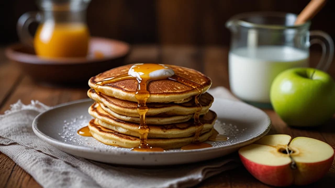Zdrowy przepis na fit racuchy z jabłkami: Idealne na słodkie śniadanie