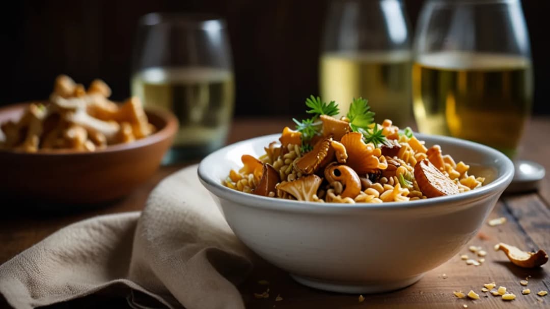 Kaszotto z kurkami: Zdrowa i smaczna propozycja obiadowa pełna aromatu