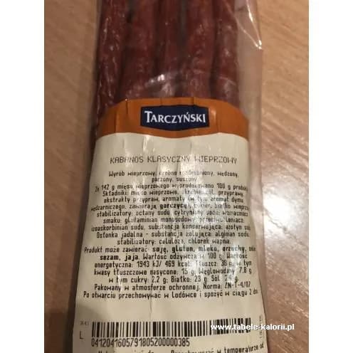 Kabanosy i ich kalorie: Zaskakujący przewodnik po wartościach odżywczych