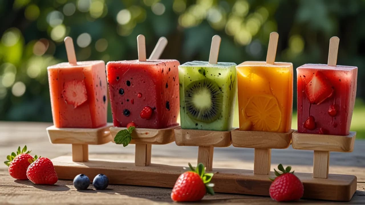 Przepisy na domowe lody owocowe: Idealne na lato i orzeźwiające przysmaki