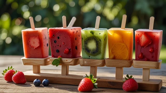 Przepisy na domowe lody owocowe: Idealne na lato i orzeźwiające przysmaki