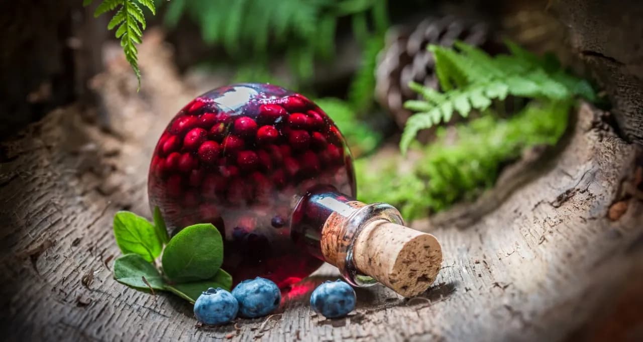 Nalewka z borówek amerykańskich - przepis na aromatyczną nalewkę z owoców borówki
