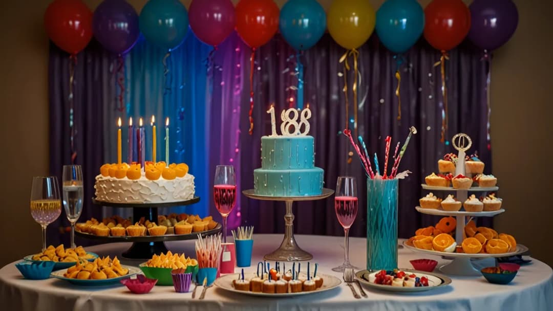 Pomysły na jadłospis na 18 urodziny: Wyjątkowy stół, który zachwyci
