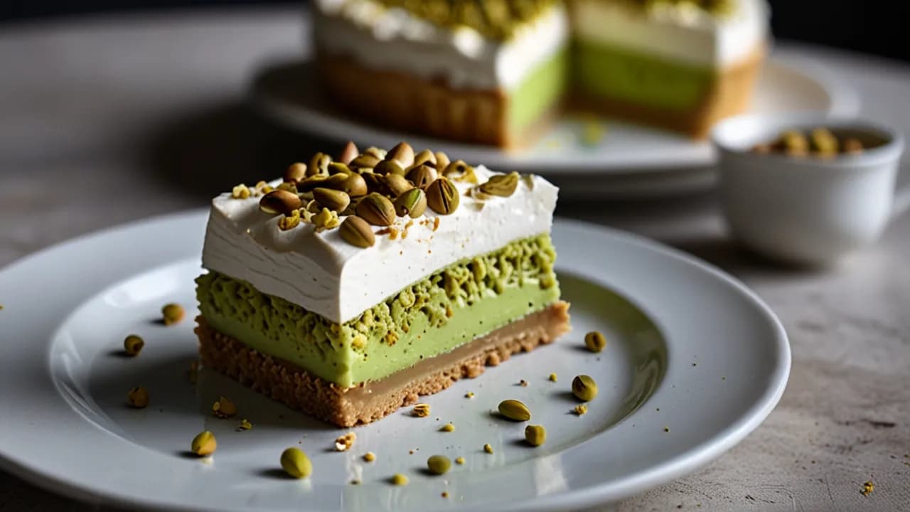 Wyjątkowy smak bezy z kremem pistacjowym: Przepis na elegancki deser