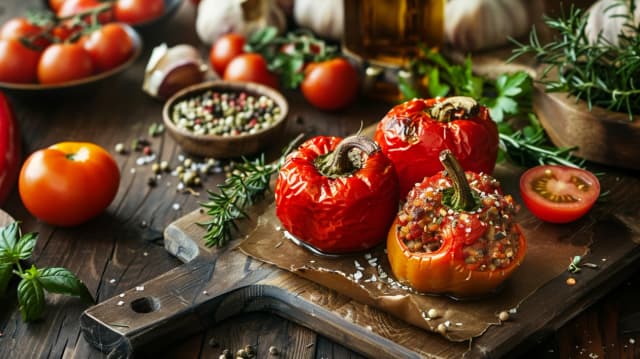 Najlepszy przepis na paprykę faszerowaną mięsem!