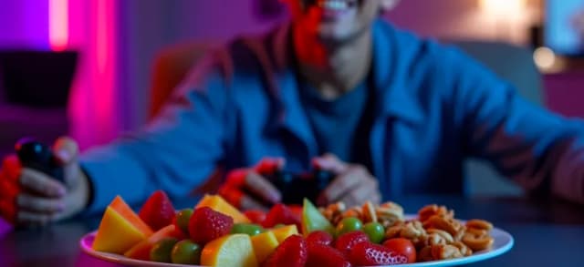 Zdrowe przekąski i szybkie chwile relaksu: Przerwy dla miłośników gier i jedzenia