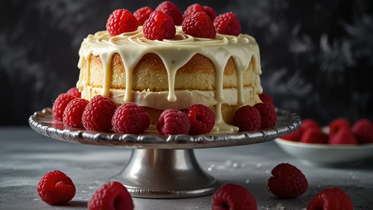 Przepisy i porady na blogu o białej czekoladzie z malinami