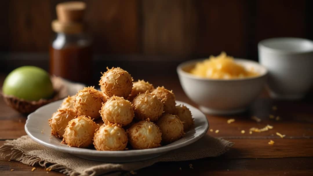 Kokosanki fit: Zdrowa wersja ulubionych ciasteczek, idealna na przekąskę