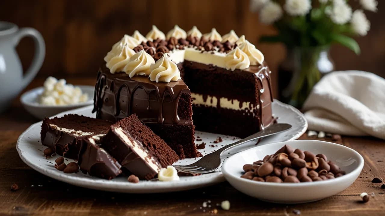 Drip z białej czekolady: Przepis krok po kroku na efektowny dekor